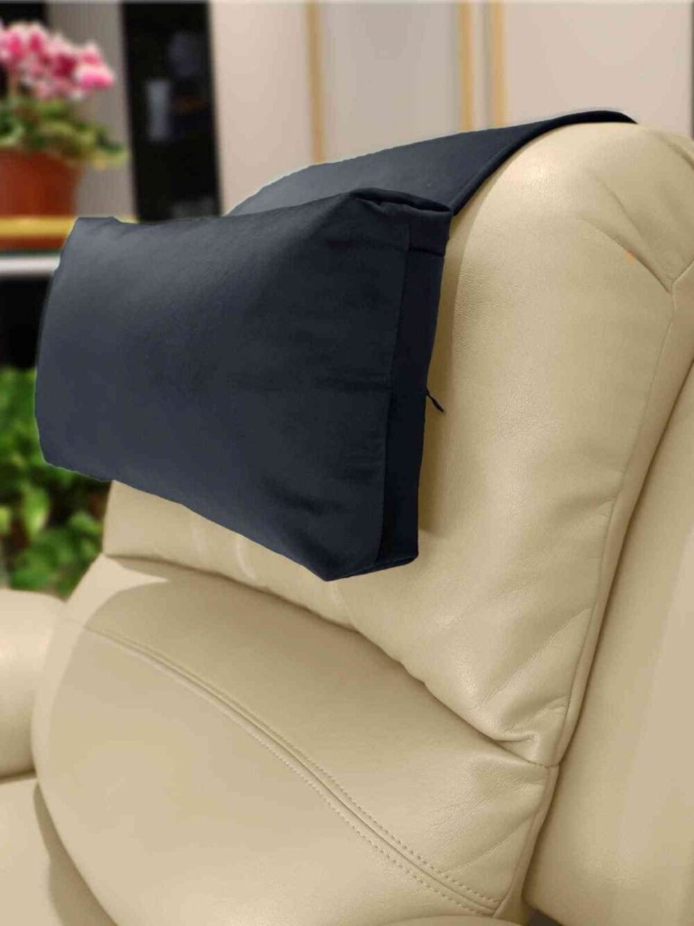 AmazeCov Headrest Pillow with Pearl Cotton Filling - Non-Slip Headrest N-727